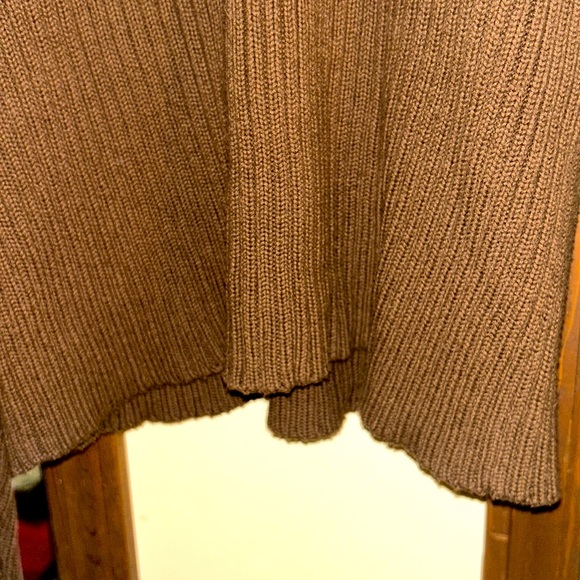 VINTAGE 90s Herman Geist Turtleneck Brown XL - Picture 3 of 5